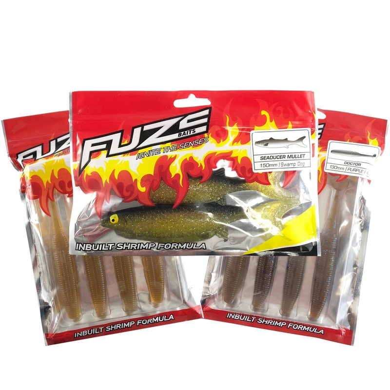 Fuze Cod Soft Plastics Pack