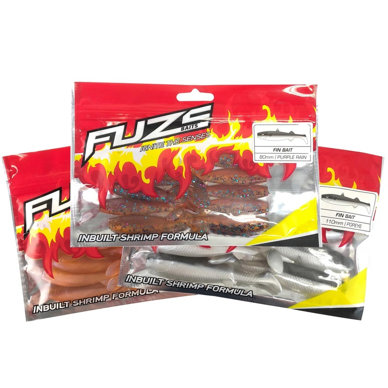Fuze Flathead Soft Plastics Pack