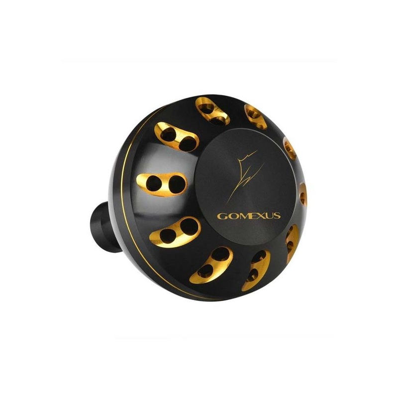 Gomexus CNC 45mm Power Knob|BLACK/GOLD|SILVER/GOLD