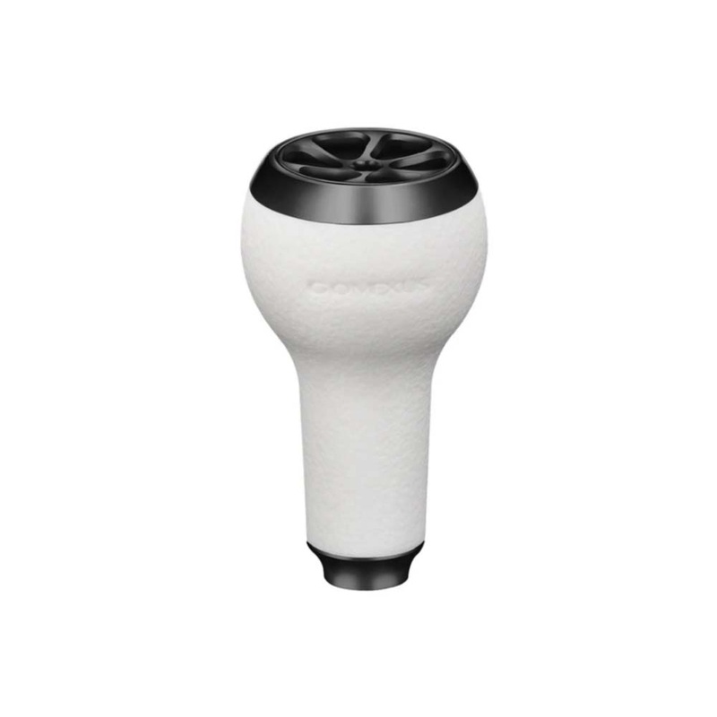 Gomexus TPE Touch Series 27mm Reel Knob White/Silver