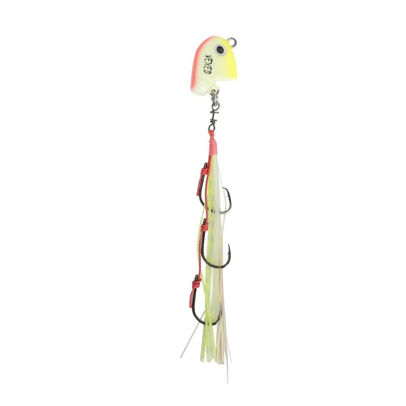 Vexed Bottom Meat Junior|40g|60g|80g|CHARTREUSE GLOW|ORANGE GLOW|LIVE SQUID