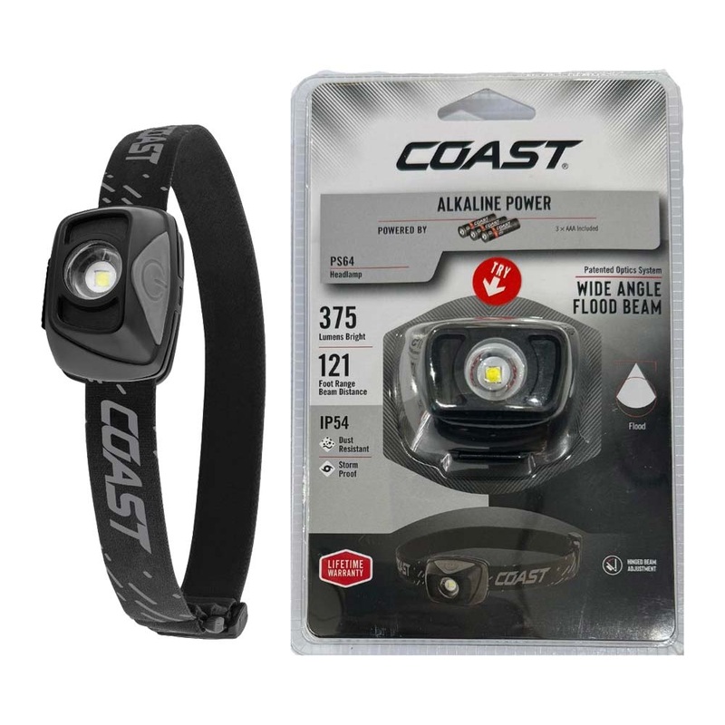 Coast PS64 375 Lumen Headlamp
