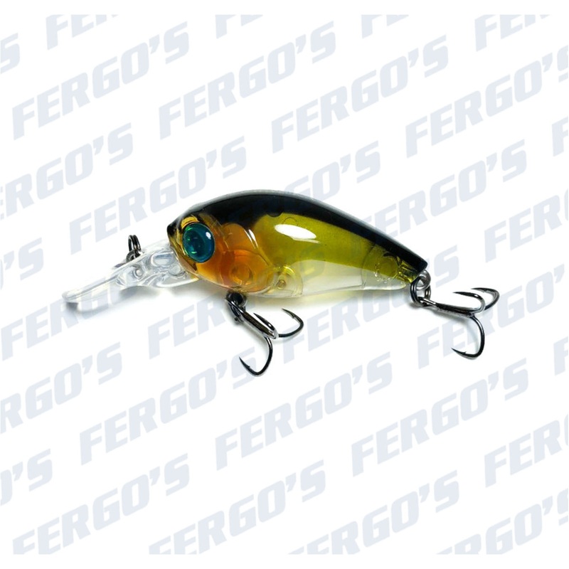 Cranka Deep Minnow 35mm Lures|CAMO PRAWN|GHOST SHRIMP