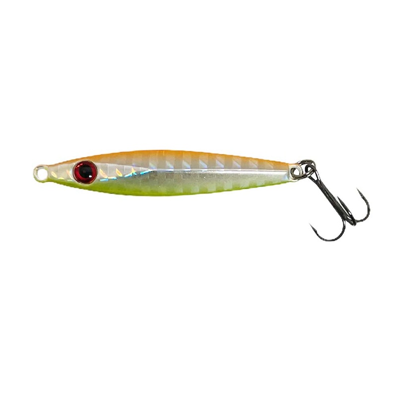 Storm Micro Jig 12g|DF1|CHART ORANGE|GREEN BACK GOLD BELLY|GREEN SARDINE