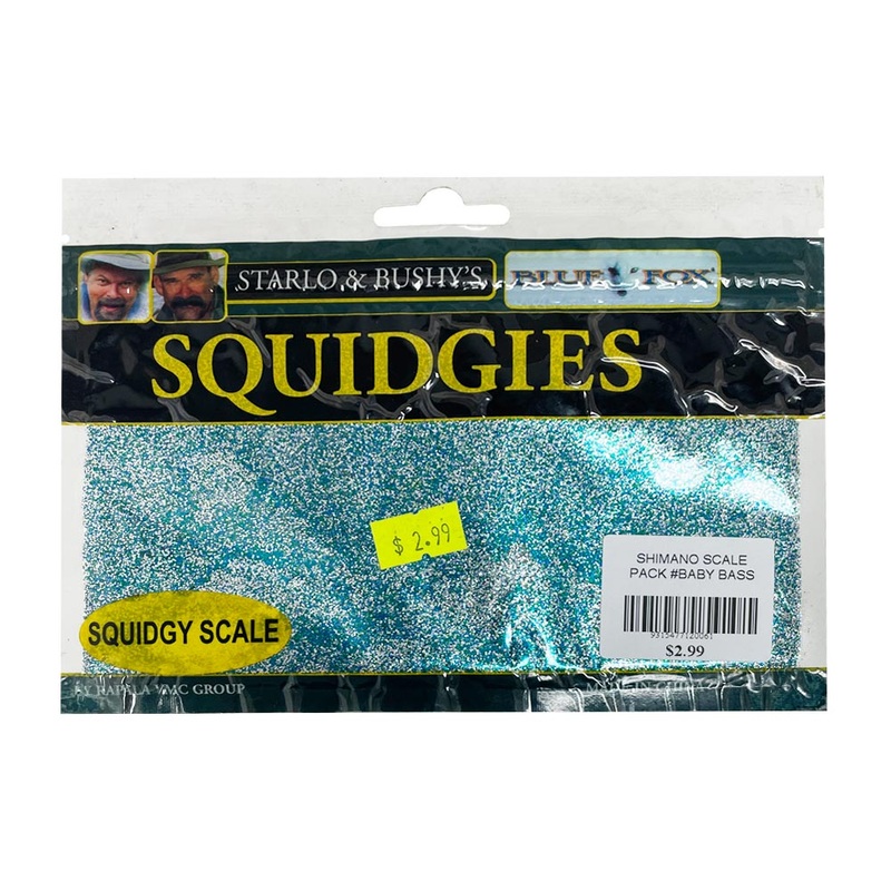 Squidgies Scales|BABY BASS|BLOOD|GOLD DUST|OCEAN SILVER|PURPLE HAZE