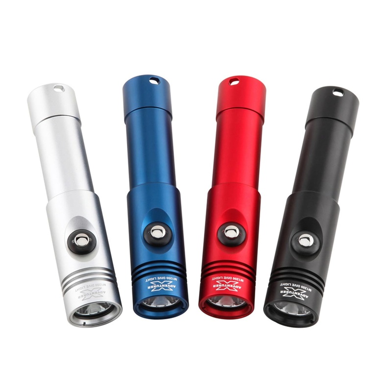 X Adventurer M1200 LED Torch|BLACK|BLUE|RED|SILVER