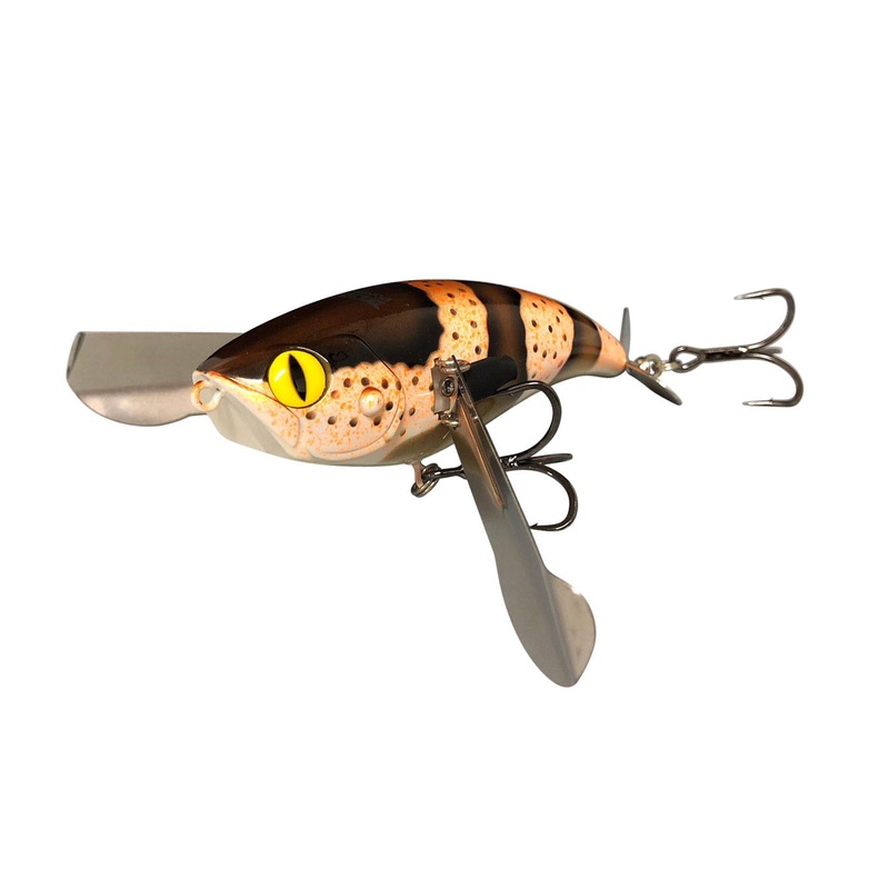 Jackall Mega Pompadour Lure|BLACK LIZARD|BLACK SNAKE|BROWN LIZARD
