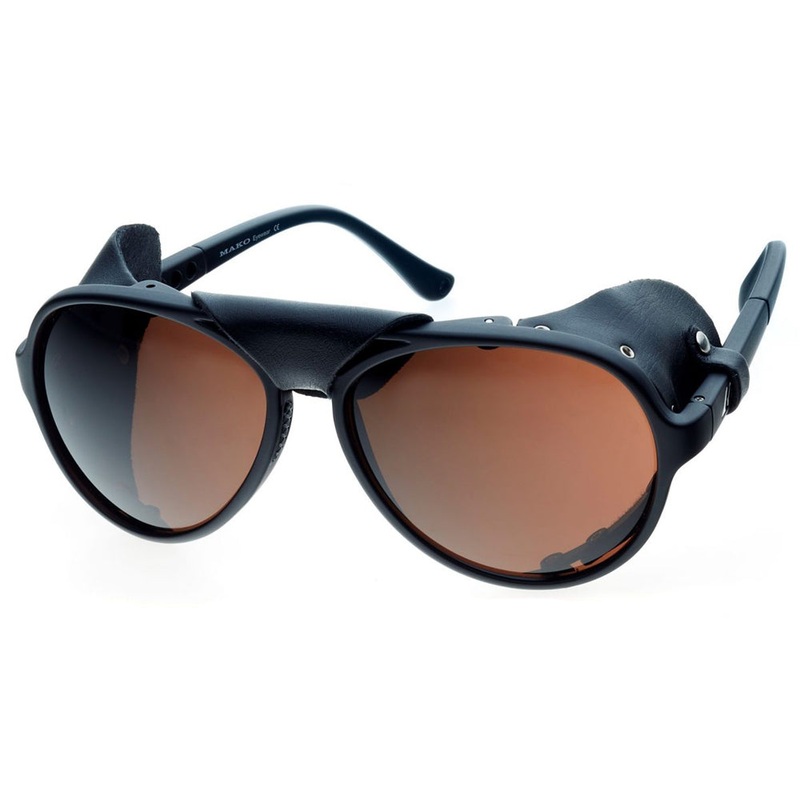 Mako 9608 Explorer II Matte Black Copper Photochromic Sunglasses