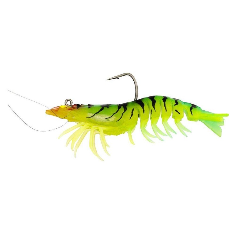 Zerek Absolute Shrimp 4.5In|Panda|Giant Tiger|Green Tiger|Fat Betty|Red Bolt|White Leg|Thor|Medium Rare|Ghost|Pacific Tiger