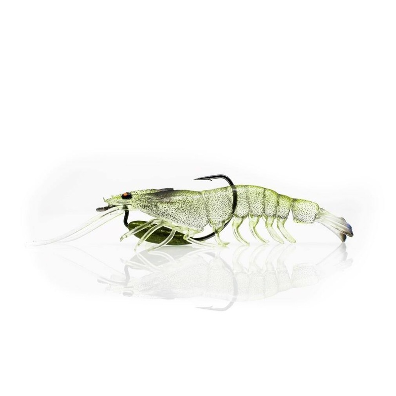Chasebaits Flick Prawn 95mm|Green Prawn|Banana Prawn|Jelly Prawn|Native Prawn|Tiger Prawn|Crystal|Pink Devil|Brown Tiger