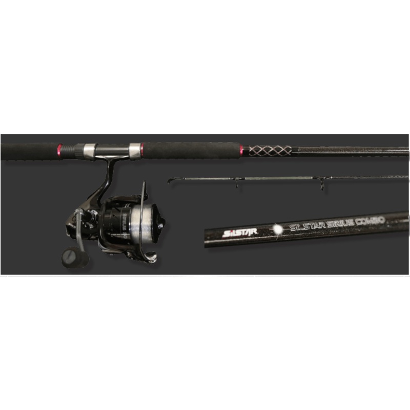 Silstar Sirius Fishing Combo|SS-602SPXL – 3000 Reel – 8lb Line|SS-662SPL – 3000 Reel – 10lb Line|SS-702GPL – 5000 Reel – 20lb Line|SS-702SPL – 4000 Reel – 12lb Line