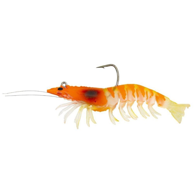 Zerek Absolute Shrimp 3.5In|Panda|Red Bolt|Green Tiger|Thor|Giant Tiger|Fat Betty|White  Leg|Medium Rare|Ghost|Pacific Tiger
