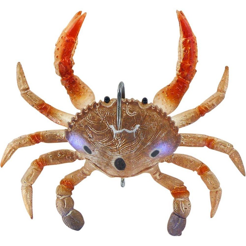 Chasebaits Smash Crab 100mm|3 Spot|Lava|Rock Crab|Red Crab Bait|Blue Swimmer|Atlantic Blue
