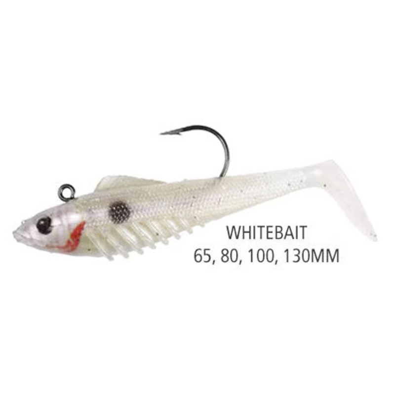 Squidgies Slick Rig 65mm|Black Gold|Drop Bear|White Bait|Silver Fox|Dropbear Chartreuse