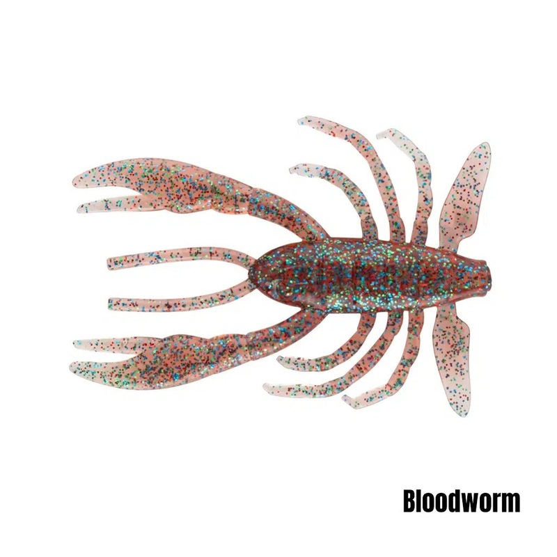 Berkley Powerbait Crabby 6cm|Camo|Pumpkinseed|Breen Chartreuse|Bloodworm|Black UV|Swamp Gas