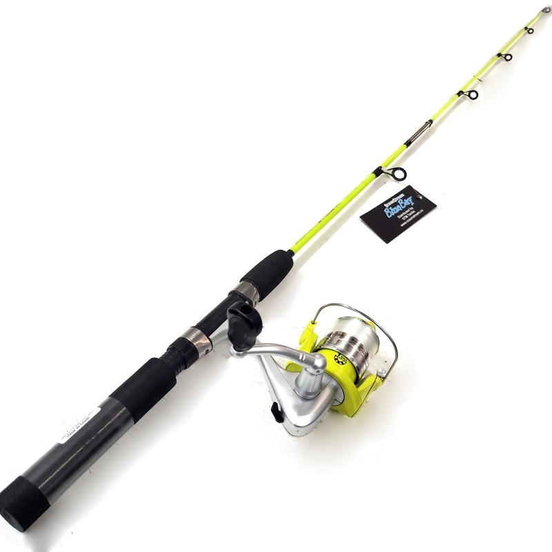 Bluebay 5Ft Rod Reel Combo|Lime|Blue|Pink