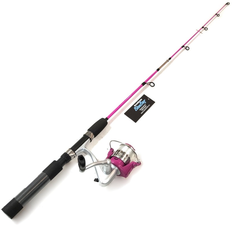 Bluebay 6Ft Rod Reel Combo|Pink|Blue|Lime|Black