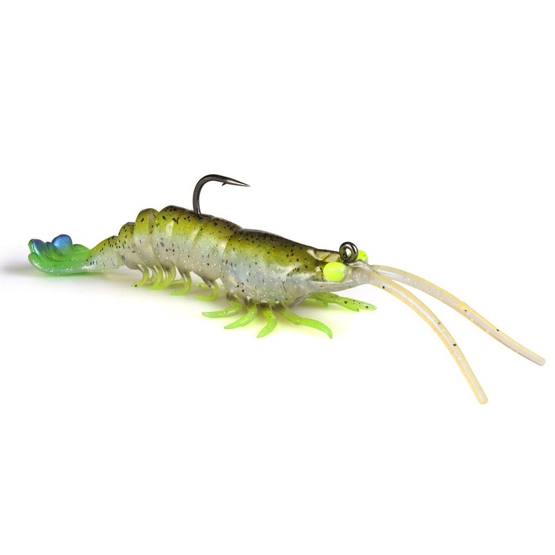 Zman Prawnz Elite 5In|Natural|Brown|White Prawn|Golden Boy|Beer Run|Cajun|Fried Chicken|Laguna Shrimp|Purple Death|Rootbeer Chartreuse