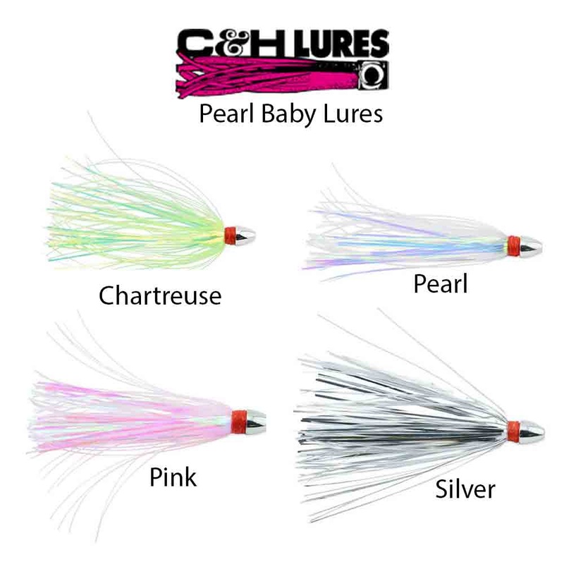 C&H Pearl Baby Lure|CHARTREUSE|PEARL|PINK|SILVER