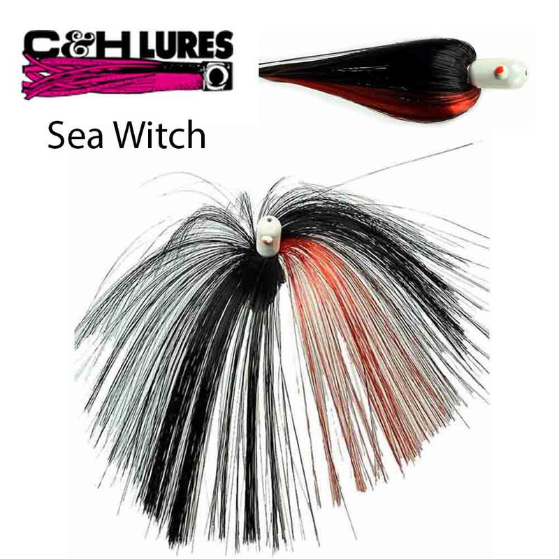 C&H Sea Witch 1/2OZ|BLACK/PURPLE|BLACK/RED|BLUE/CHARTREUSE|BLUE/WHITE|CHARTREUSE/GREEN|PINK|PINK/WHITE|WHITE/BLUE