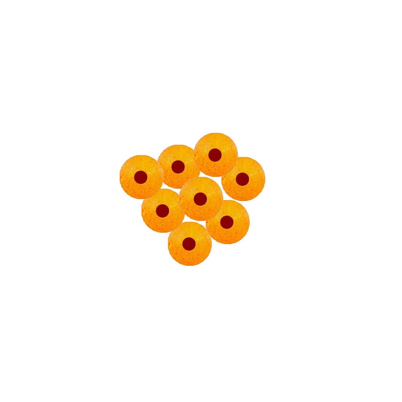 Spirit River UV2 Fusion Blood Drop Egg Beads – Fireball Orange