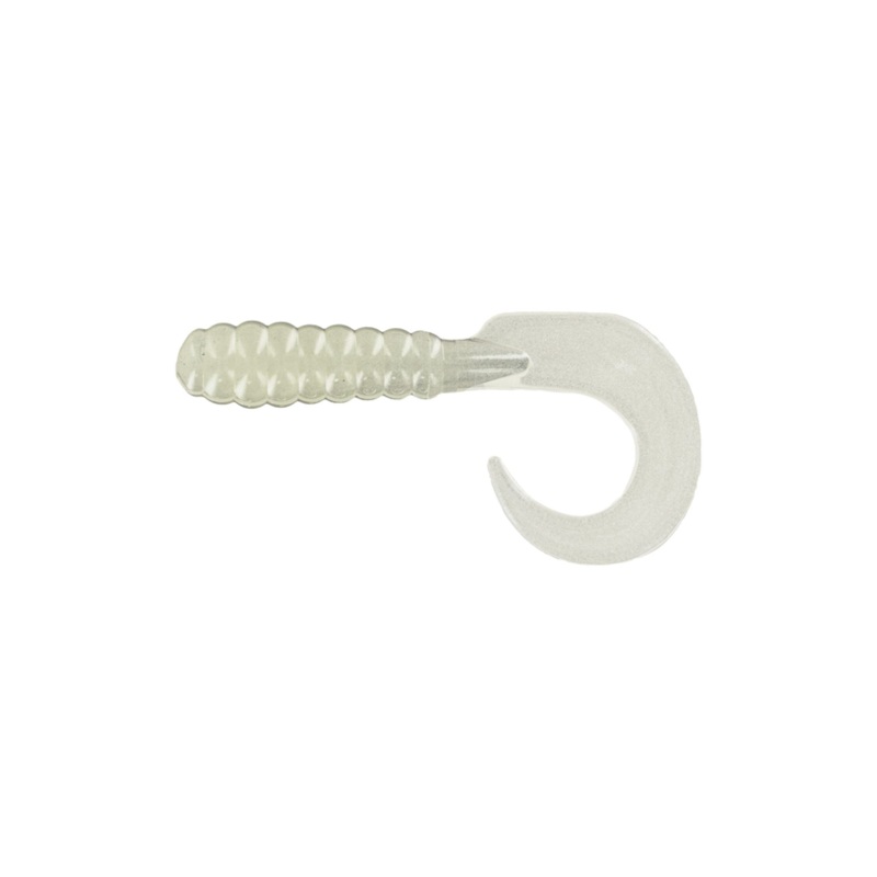 Big Bite Baits 3 Curl Tail Grub – Glow