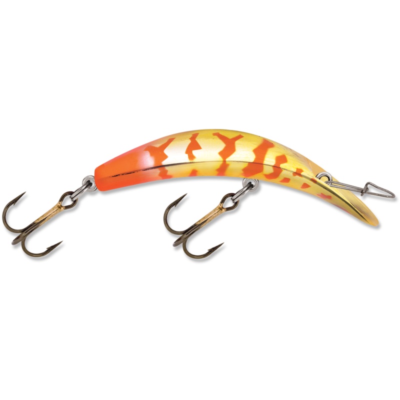 Kwikfish Xtreme Non-Rattle|2-3/4″|3-3/8″|GOLD DIG|SILVER RED MAMBA