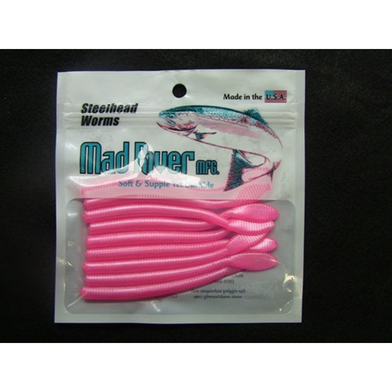 Mad River Worm Pink Pearl 4 (9 pack)