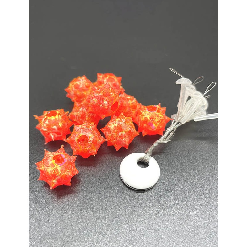 BNR Tackle BurrBeads – Clown|12.5mm – 10 pack|15mm – 8 pack