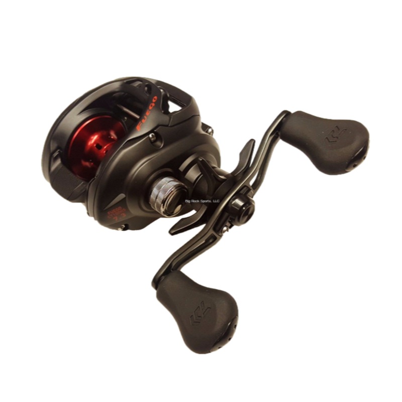 Daiwa FGCT100HSL Fuego High Speed Low Profile Baitcast Reel, 100 size, 5BB 1 RB, 7.3:1 ratio, 120 yds 14# Left Hand