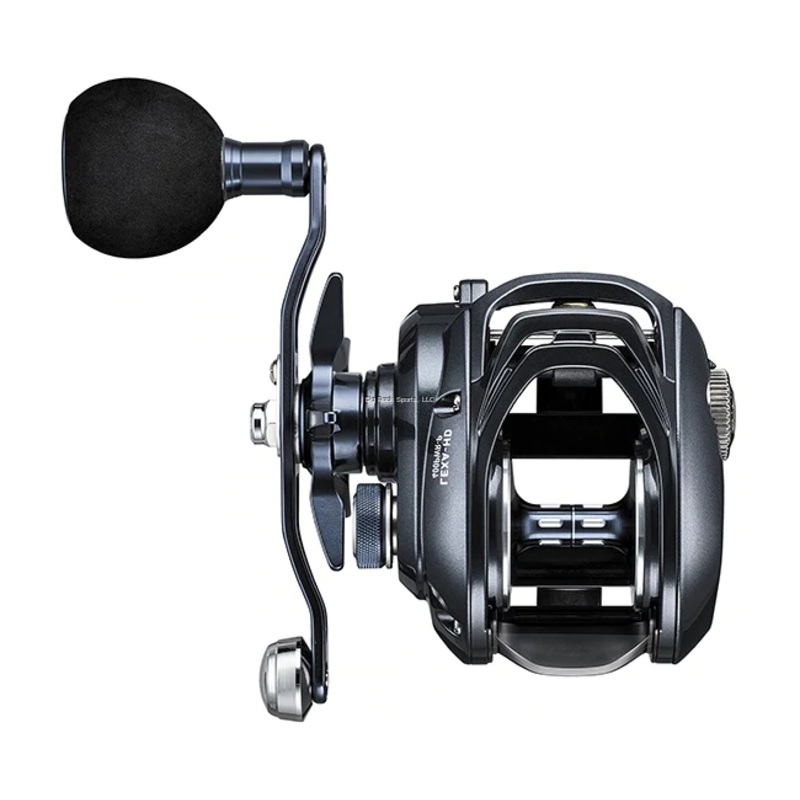 Daiwa LX-HD400HSL-P Lexa 400 HD Baitcast Reel, 6 CRBB+1, 7.1:1, Left Hand Braid 40/30, 65/200, Power Handle