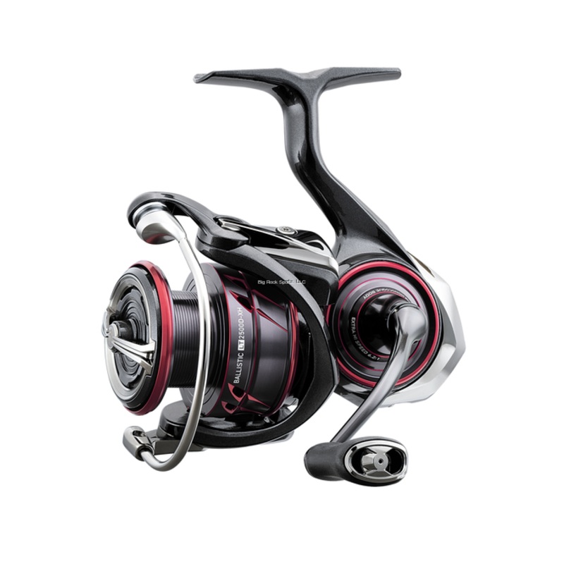 Daiwa BLSMQLT2500D-XH Ballistic Lt Mq Spinning, 6 (2Crbb+6Bb)+1, 6.2 : 1, J Braid 10#/250, 15#/185