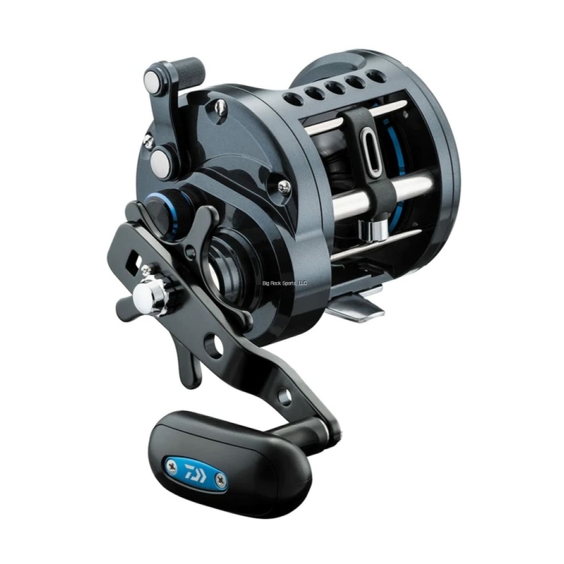 Daiwa STTLW30HB Saltist Level wind conventional reel; 4BB (2CRBB); 490 yds of 14lb mono; 6.1 ratio