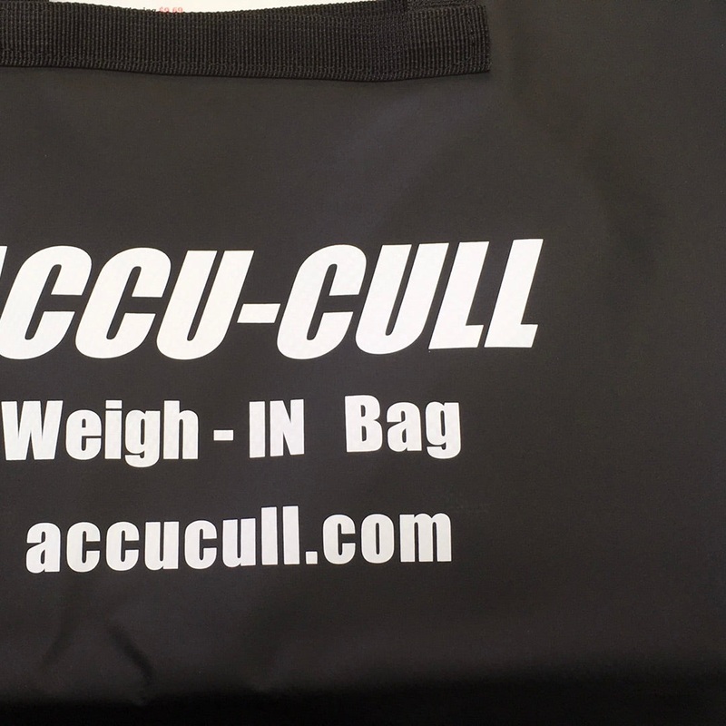 ACCU-CULL Weigh-In Bags|Open|Zipper|Zipper with LFT Logo|Zipper with LFL Logo