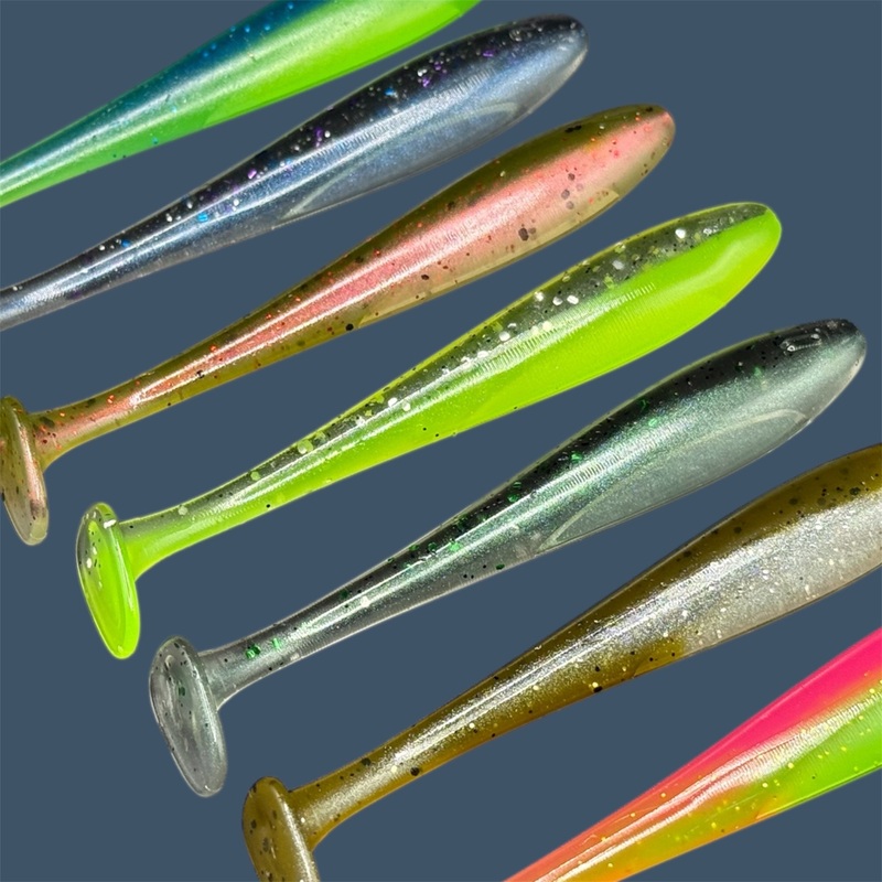 Pro Swim|Smoke Show|Bad Bass|Chartreuse Shad|White Ice|Bait Fish|Mojo|Tennessee Shad|Watermelon Red Pearl|Blue Chartreuse|Daybreak Pearl|Big “O”|Luau|Pumpkin Spice|Black Sapphire|Swamp Juice|Magic Craw|Envy|Chameleon|GP Flash|Electric Chicken|Ol’ Skool