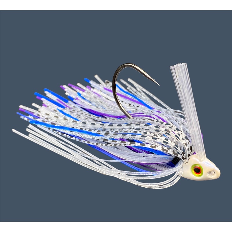 Swim Jig|1/4 oz|3/8 oz|Smoke Show|White Ice|Blue Chartreuse|Chartreuse Shad|Luau|Magic Craw|Big “O”|Swamp Juice|Pumpkin Spice|Envy|GP Flash|Ol’ Skool